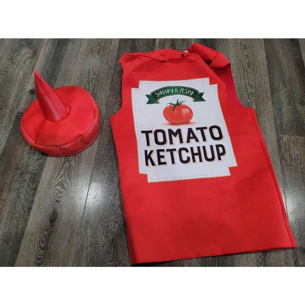 Ketchup Adult Halloween Costume one size #hbox